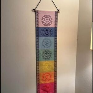 Chakra Wall Hanging Decor - Multicolor